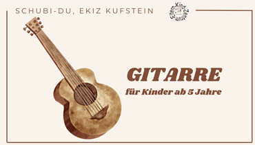Gitarre für Kinder ab 5 Jahre