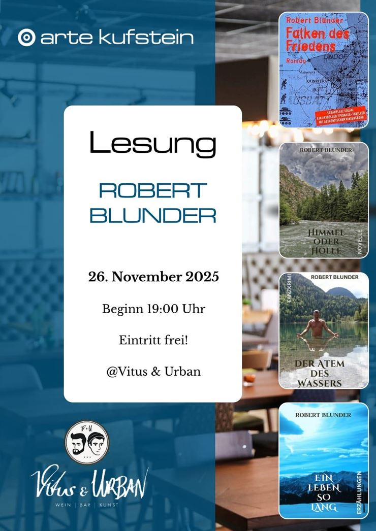 Lesung Robert Blunder